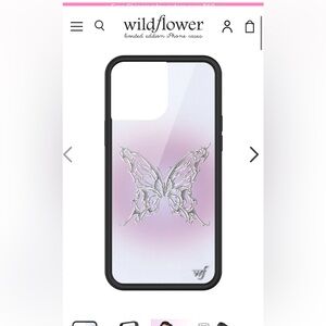 NWT Wildflower limited edition iPhone 15 + phone case
